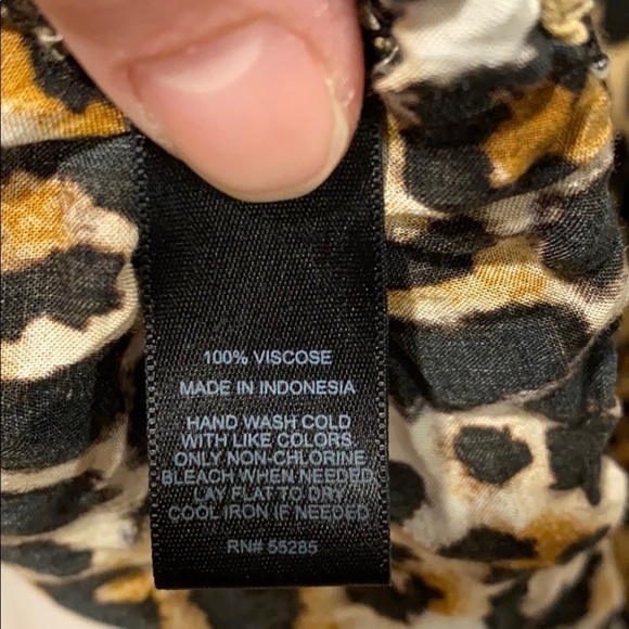 Express Silky Animal Print Cami EUC - Picture 10 of 11